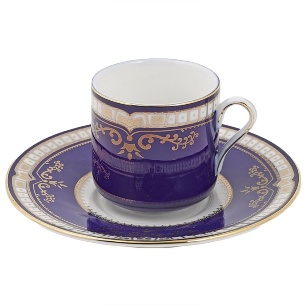 Espresso & Tea Cup & Saucer Set - Titanic 1st Class Passenger Authentic Replica